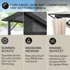 Blumfeldt Pavillon 3x3m, Rostfreier Aluminium-Pavillon mit Produktbild-Vorschau 2