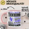 Tierfreund Geschenk Kaffee-Tasse Geschenkidee für Produktbild-Vorschau 3