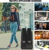A collage showing a woman walking with a pager in hand, and various scenes of businesses using pagers, such as restaurants, coffee shops, food trucks, bars, and banks. Anteprima dell’immagine prodotto