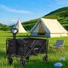 FOXSPORT Bollerwagen Faltbar, Handwagen bis 75kg belastbar, Produktbild-Vorschau 4