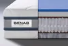 A cutaway view of a mattress showing its internal layers and a label with the brand name. Náhľad obrázku produktu