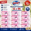 Bingo Feuchttücher Pink 12x96 Blatt – Blumenduft – Produktbild-Vorschau 1
