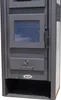 Kaminofen mit Backfach Weiß Holzofen 12,1 kW Kamin Produktbild-Vorschau 4