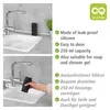 WENKO Easy Squeez-e dispenser di detersivo nero 6 x 14 cm Anteprima dell’immagine prodotto 3
