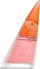 A perfume bottle with pink liquid and an orange cap, isolated on a white background. Náhľad obrázku produktu
