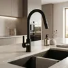 Rubinetto Da Cucina Rea Ontario Nero Anteprima dell’immagine prodotto 2