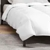 vidaXL Kołdra biała 135 x 220 cm z pierza Podgląd zdjęcia produktu 5