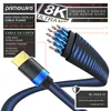 Cable HDMI 2.1 Primewire 8K - Cable plano de ultra alta Vista previa de la imagen del producto 3