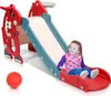 Jayseuw dětská skluzavka baby 145 cm zahradní skluzavka 4 v Náhled obrázku produktu 1
