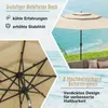 A beach scene with a patio umbrella and seating. Podgląd zdjęcia produktu