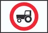 Durchfahrt verboten Trecker Symbol Schild A6 (105x148mm) Produktbild-Vorschau 1