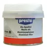 A product shot of a container of aluminum filler. Anteprima dell’immagine prodotto