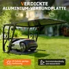 Faziango Rasenmäher Garage 80x56x43cm Mähroboter Dach Produktbild-Vorschau 5
