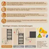 S’AFIELINA Heizstab mit Thermostat 1200W, programmierbarer Produktbild-Vorschau 8