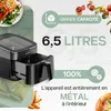 4Swiss ABB-025 SkylightView Friteuse à air chaud 6,5L pour Voir les images du produit 7
