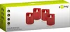 Goobay 77749 Lot de 4 bougies LED en cire véritable, rouge Voir les images du produit 9