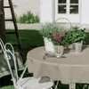 Gartentischdecke taupe - 300x150cm, rechteckig Produktbild-Vorschau 2