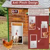 Jopassy Hühnerklappe 2in1 Automatische Hühnertür mit Produktbild-Vorschau 6