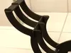 DanDiBo Držák toaletního papíru Sheep Wall Black Wood Držák Náhled obrázku produktu 7