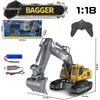 RC-Bagger Ferngesteuerter Bagger Spielzeug, 1:18 RC Bagger Produktbild-Vorschau 4
