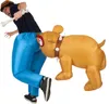 Bissiger Hund Originelles Karnevalskostüm blau-braun - Produktbild-Vorschau 4