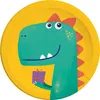 Dinosaurier - Kindergeburtstags-Set (37-teilig) Teller Produktbild-Vorschau 2