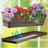 KADAX Blumenkasten mit Untersetzer "Cati", aus Kunststoff, Produktbild-Vorschau 4