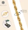 45cm Zopfkette 585 Gelb Gold 14 Karat Halskette Kordel hohl Produktbild-Vorschau 2