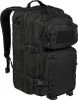 A black tactical backpack is shown against a white background. Voir les images du produit