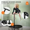 Hauki Fitness Trampolin Indoor Grün Ø102 cm, Leise Produktbild-Vorschau 3