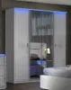 Schlafzimmer Set New Gemma in Weiß Silber Produktbild-Vorschau 6
