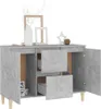 vidaXL Příborník betonový šedý 103,5x35x70 cm odvozený Náhled obrázku produktu 3