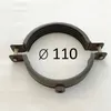 Soporte para tubo de bajante de canalones de 110 mm con Vista previa de la imagen del producto 1