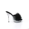 LIP-101-8 Damen Slipper von Fabulicious, Schwarz  , EU 41, Produktbild-Vorschau 6