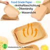 Backpapier für Heißluftfritteuse, 100 Stück – Airfryer Produktbild-Vorschau 6