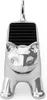A silver cat-shaped ring holder. Anteprima dell’immagine prodotto