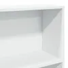 vidaXL Bücherregal Weiß 80x30x189 cm Holzwerkstoff Produktbild-Vorschau 5