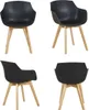 HJ_WeDoo 4er Set Sessel Skandinavisch Wohnzimmerstuhl Produktbild-Vorschau 1