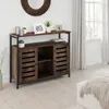 tectake® Sideboard Warrington mit höhenverstellbaren Produktbild-Vorschau 7