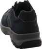 A rear view of a blue sneaker with a gray sole. Produktbild-Vorschau
