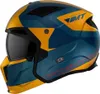 Modular Helm MT Helmets Streetfighter SV S Totem C3 Blau Produktbild-Vorschau 2