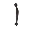 Gusseisen Türgriff Bogenform, braun, 29 cm hoch, Bogenhöhe Produktbild-Vorschau 1
