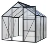 HOME DELUXE Gewächshaus WALENA – Schwarz Matt, Produktbild-Vorschau 1