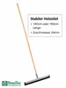 Profi Wasserschieber 55cm Breit  mit Stiel Holzstiel 160cm Produktbild-Vorschau 5