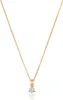 Klassische 18 Karat (750) Gold Damen - Diamant Anhänger mit Produktbild-Vorschau 1
