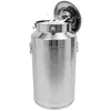 304 Acier inoxydable Pot à lait Seau à lait Argent Voir les images du produit 5