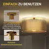 Lampada da soffitto HOMCOM, lampada da soffitto rotonda con Anteprima dell’immagine prodotto 5