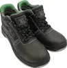 A pair of black and green safety boots. Produktbild-Vorschau
