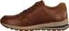 Side view of a brown leather sneaker. Produktbild-Vorschau