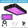 100W LED Pflanzenlampe Vollspektrum 3 Modi Pflanzenlicht Produktbild-Vorschau 8